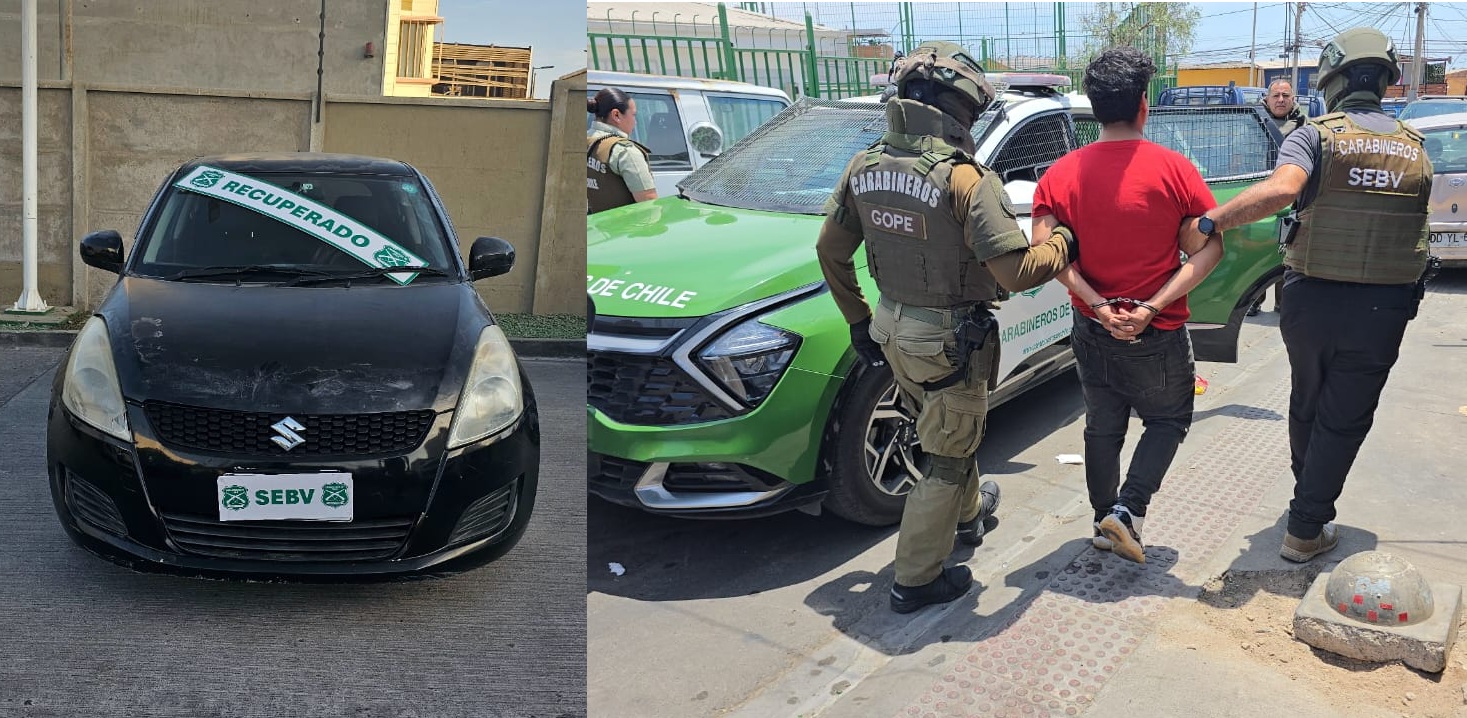 INVESTIGACIÓN DE FISCALÍA Y CARABINEROS DESARTICULÓ AGRUPACIÓN CRIMINAL DEDICADA AL ROBO VIOLENTO DE VEHÍCULOS