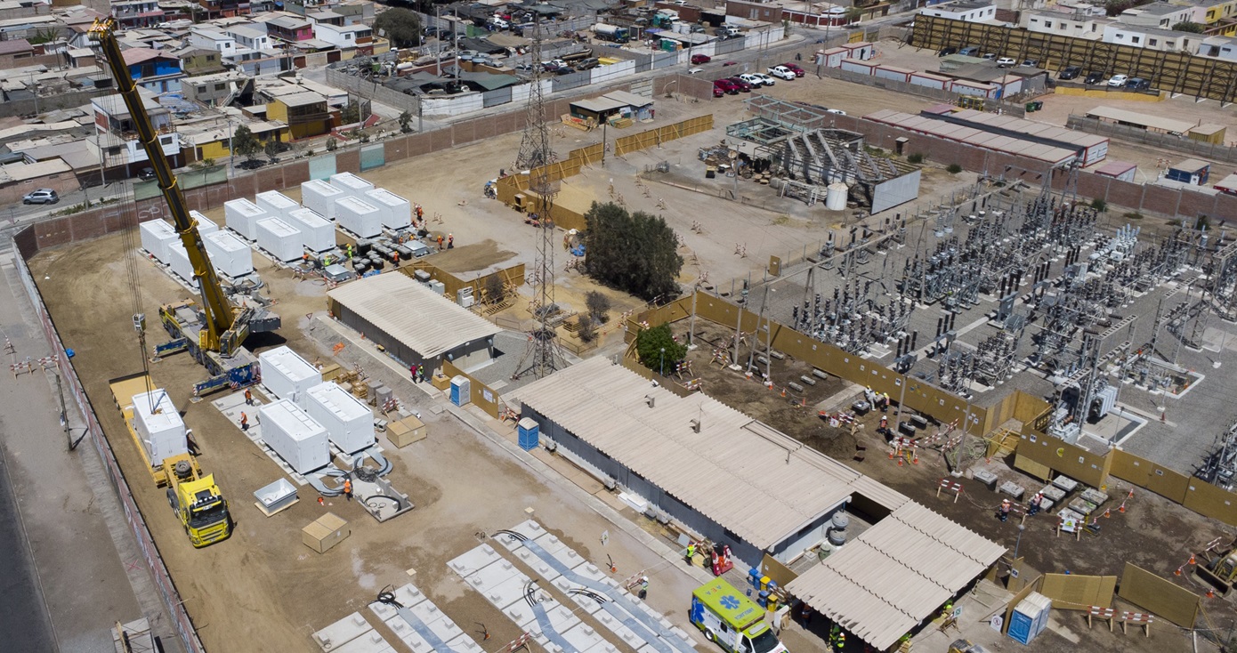 ENGIE CHILE AVANZA EN LA CONSTRUCCIÓN DE SU PROYECTO DE ALMACENAMIENTO BESS ARICA