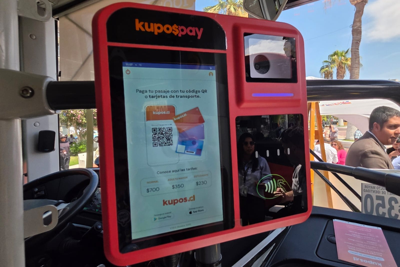 ARICA DA EL SALTO AL PAGO ELECTRÓNICO EN EL TRANSPORTE PÚBLICO MAYOR