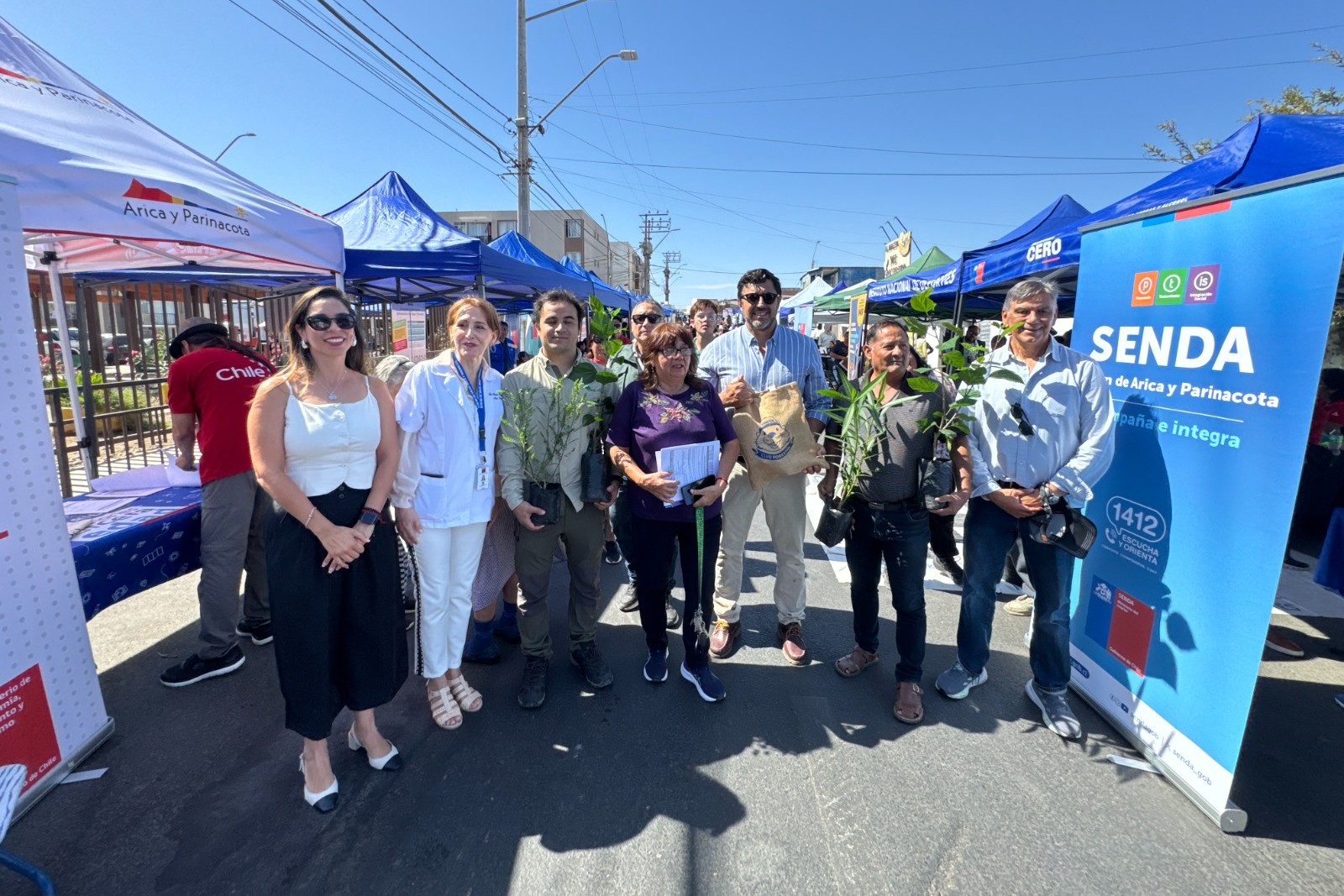 GOBIERNO EN TERRENO ACERCÓ SERVICIOS PÚBLICOS A FAMILIAS DEL SECTOR "CERRO LA CRUZ"