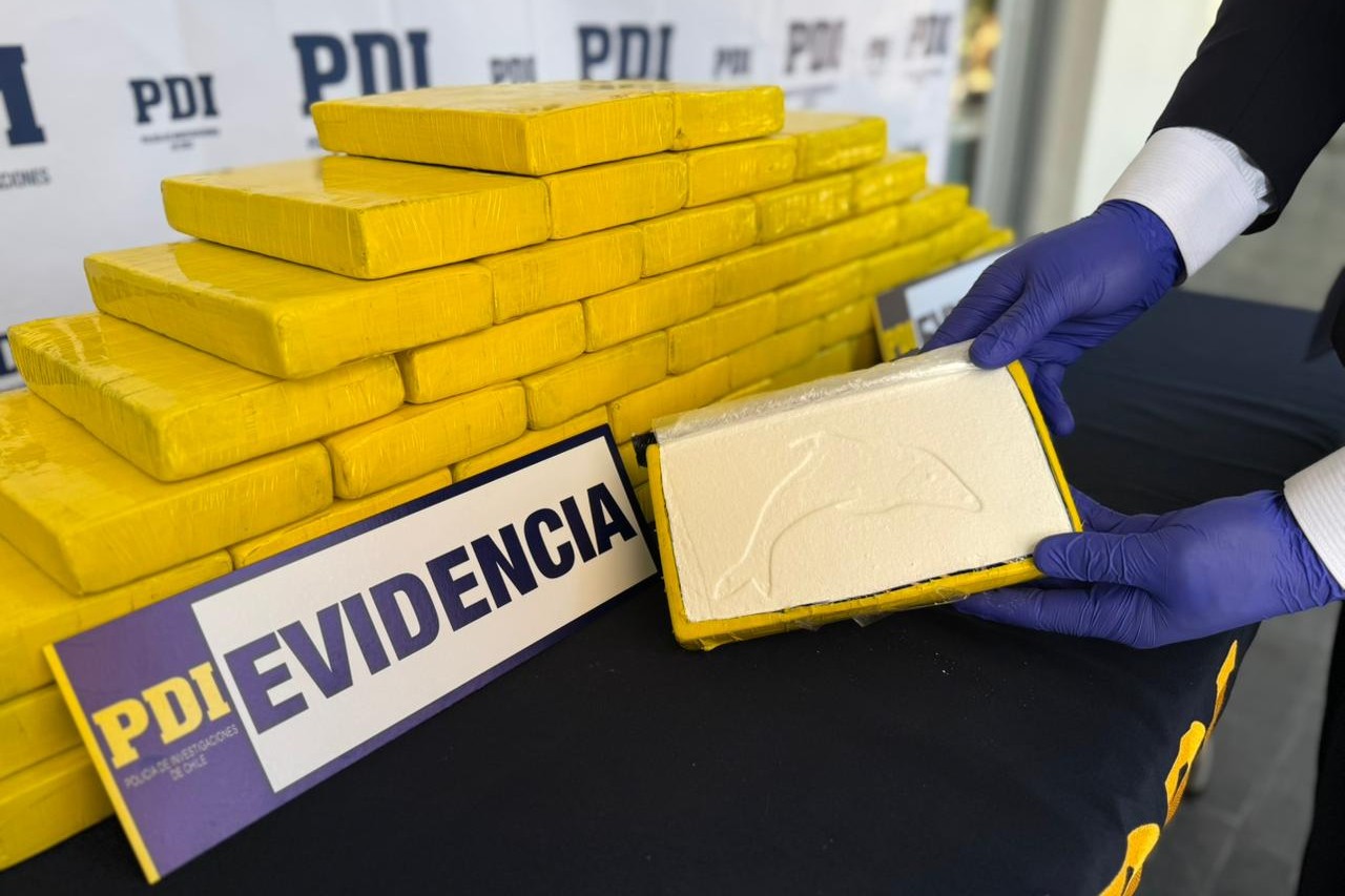 INVESTIGACIÓN DE FISCALÍA Y PDI: 122 KILOS DE CLORHIDRATO DE COCAÍNA Y 6 DETENIDOS EN DOS OPERATIVOS ANTIDROGAS