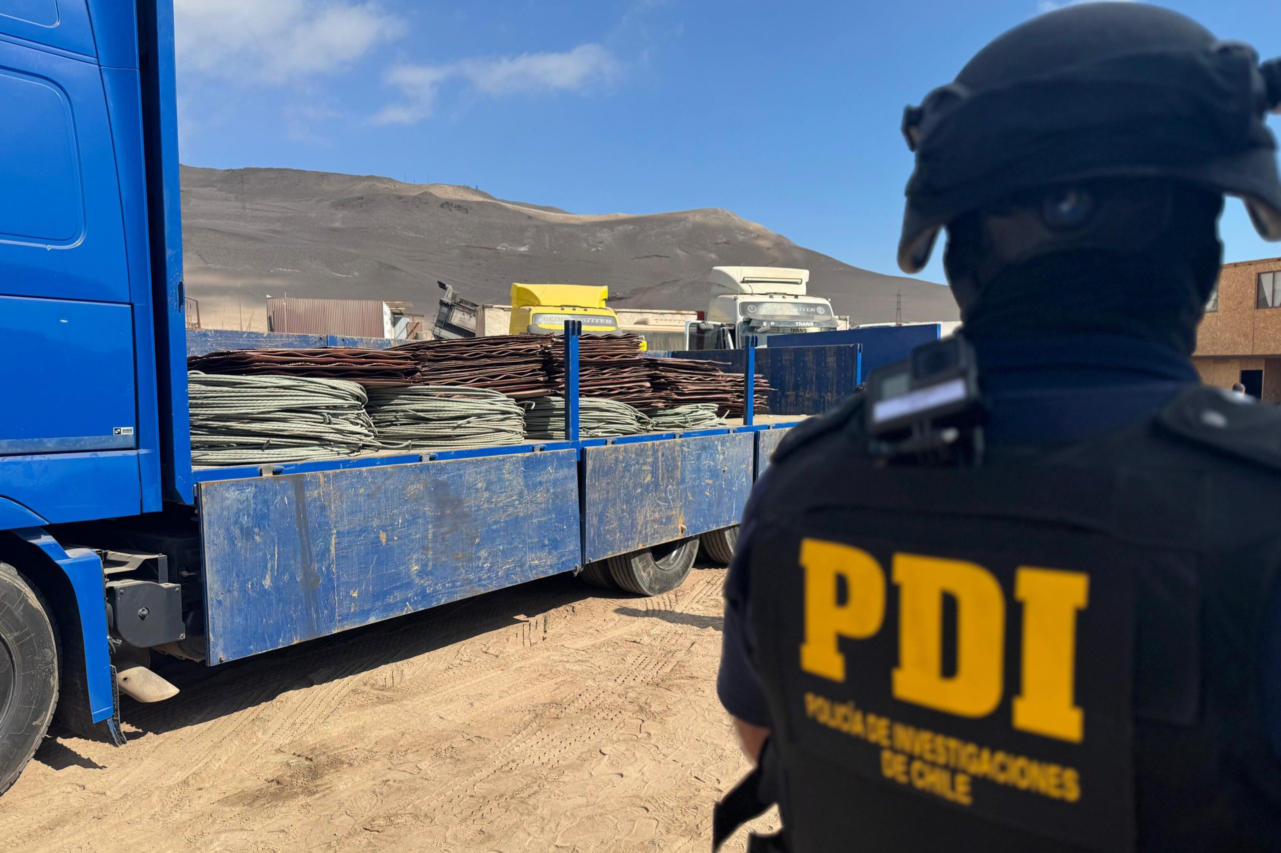 INCAUTAN 28.5 TONELADAS DE COBRE ROBADO QUE SERÍAN CONTRABANDEADOS HACIA PERÚ