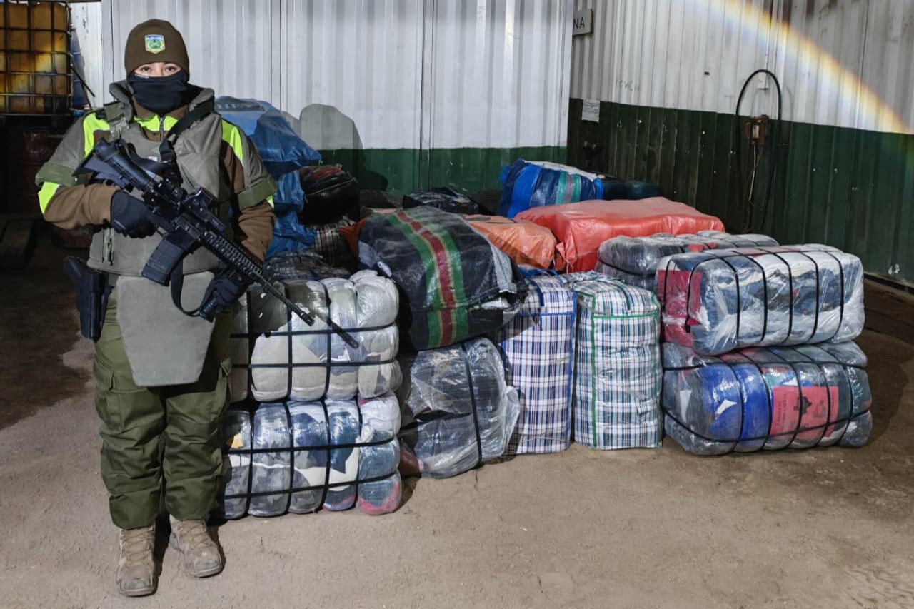 Detenidos con contrabando superior a los 8 millones de pesos