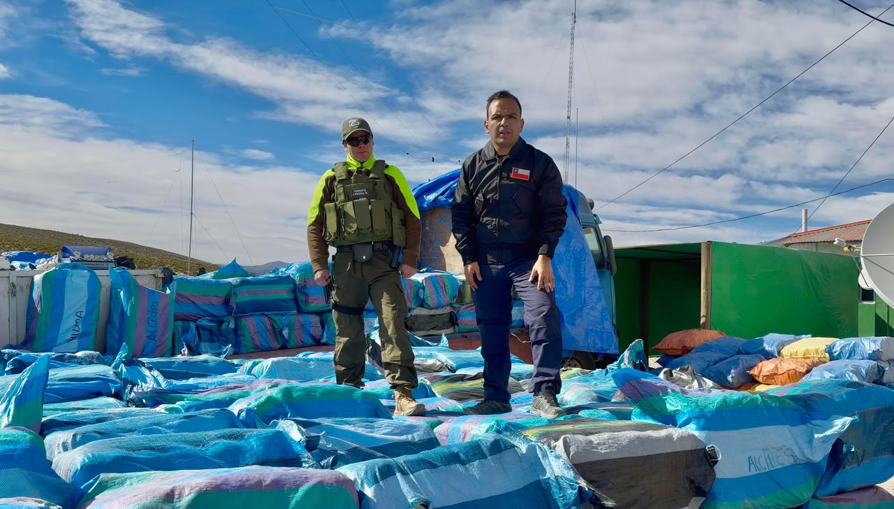 MÁS DE $106 MILLONES DE PESOS EN MERCANCÍA DE CONTRABANDO SON INCAUTADOS EN CONTROL FRONTERIZO EN VISVIRI