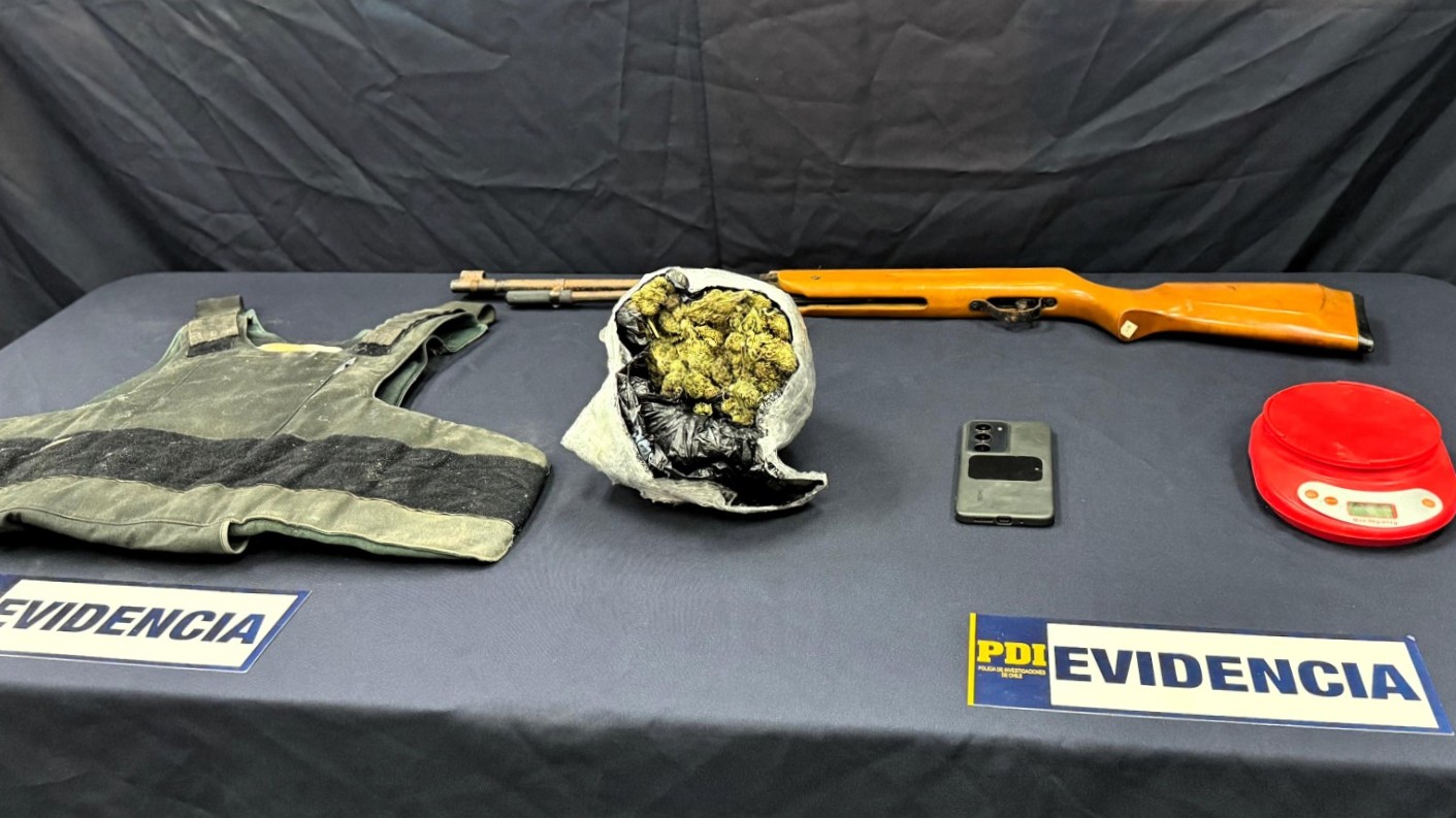 PDI DETUVO A IMPUTADO CHILENO POR TRÁFICO DE DROGAS