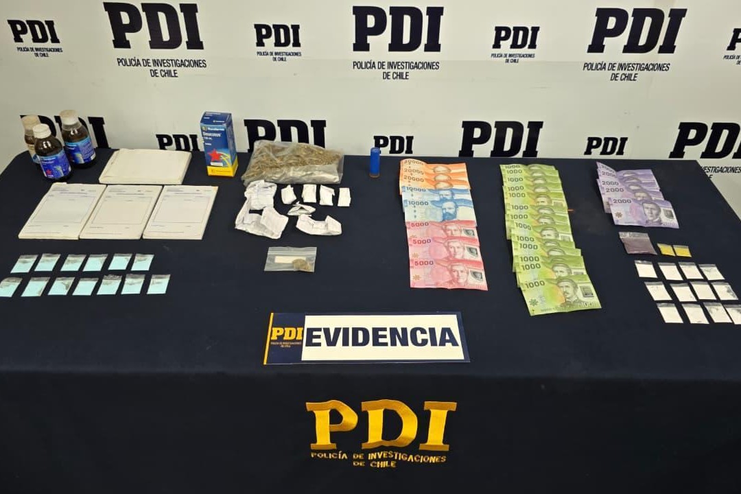 PDI DESARTICULÓ VENTA DE DROGAS POR REDES SOCIALES EN ARICA