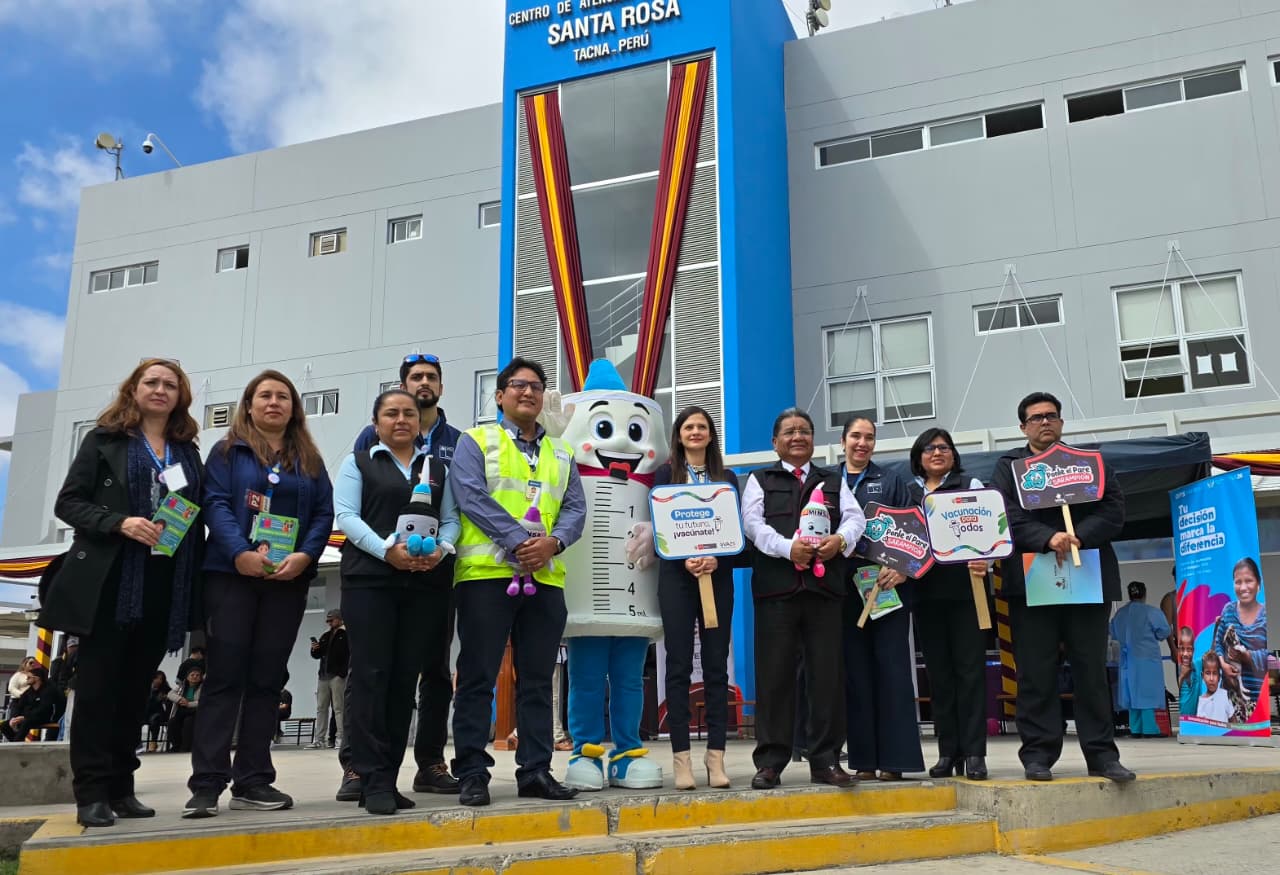TACNA Y ARICA FORTALECEN LA VACUNACIÓN EN LA FRONTERA PARA PROTEGER A UNA POBLACIÓN EN MOVIMIENTO
