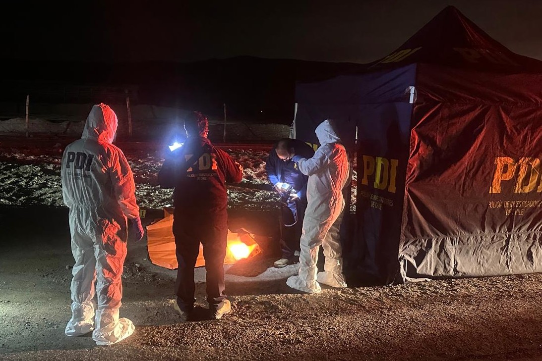 FISCALÍA Y PDI INVESTIGAN ROBO CON HOMICIDIO A CONDUCTOR DE CAMIÓN EN EL VALLE DE LLUTA
