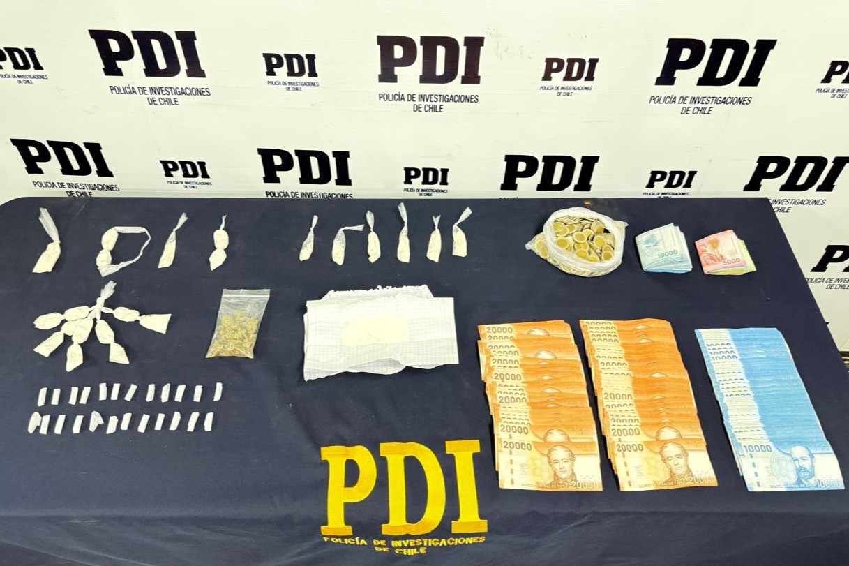 PDI DESARTICULÓ PUNTO DE VENTA DE DROGAS EN EL SECTOR SUR DE ARICA