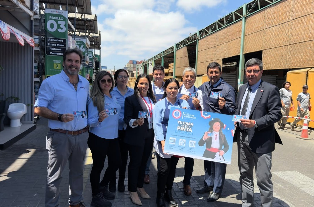 NUEVA TARJETA BANCO DE MATERIALES DEL MINVU APOYARÁ A JEFAS DE HOGAR PARA REPARAR SUS VIVIENDAS